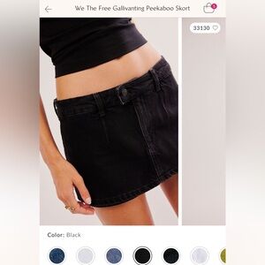 We The Free Gallivanting Peekaboo Skort